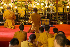 ประเพณีการบวชช่วงเข้าพรรษา