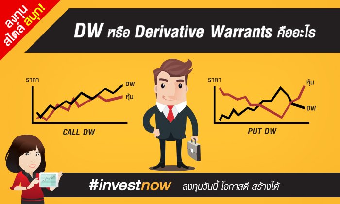 DW หรือ Derivative Warrants คืออะไร